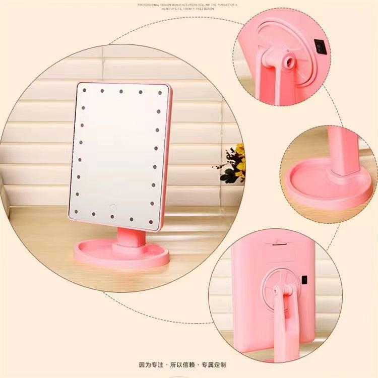 ESPEJO MAQUILLAJE  LUZ LED 16T