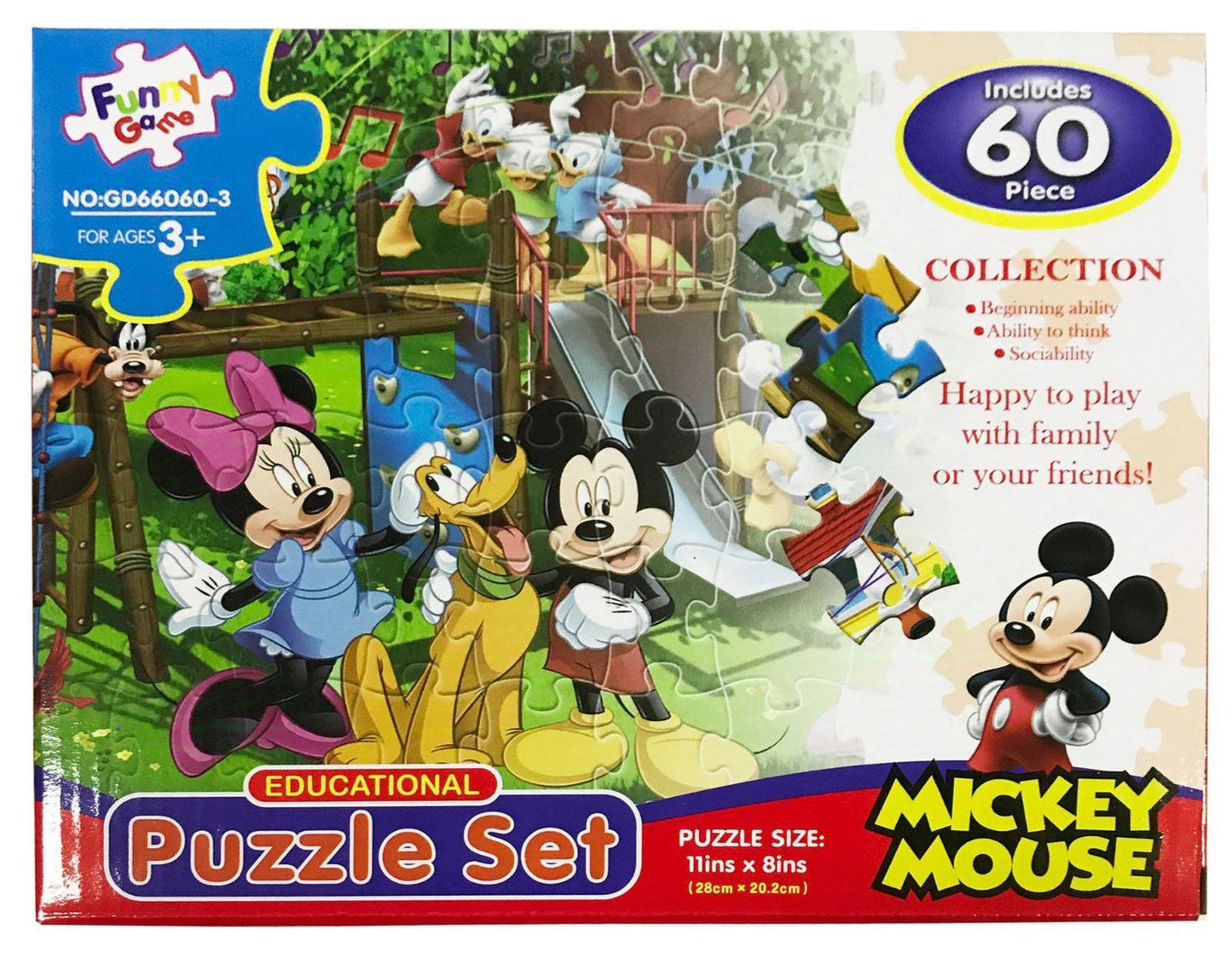 ROMBECABEZAS 60PCS MICKEY GD66060-3