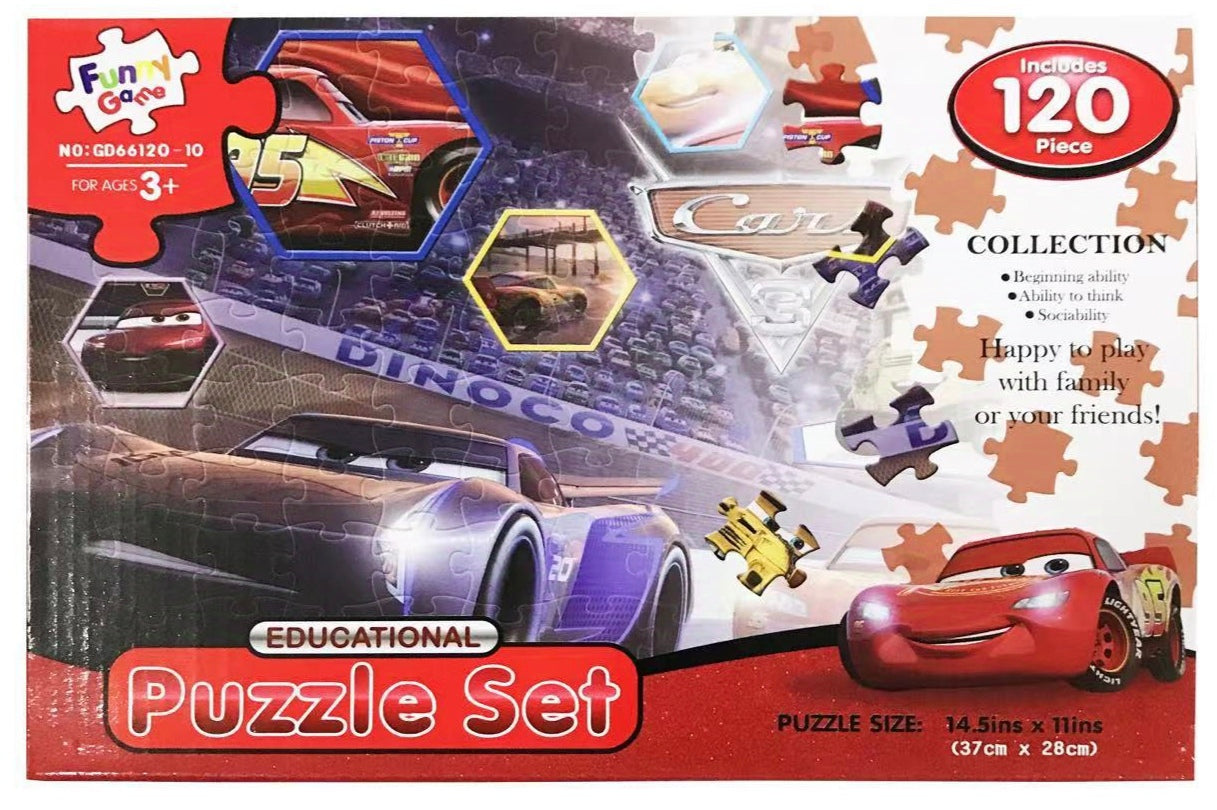 ROMBECABEZAS 60PCS CAR GD66060-10