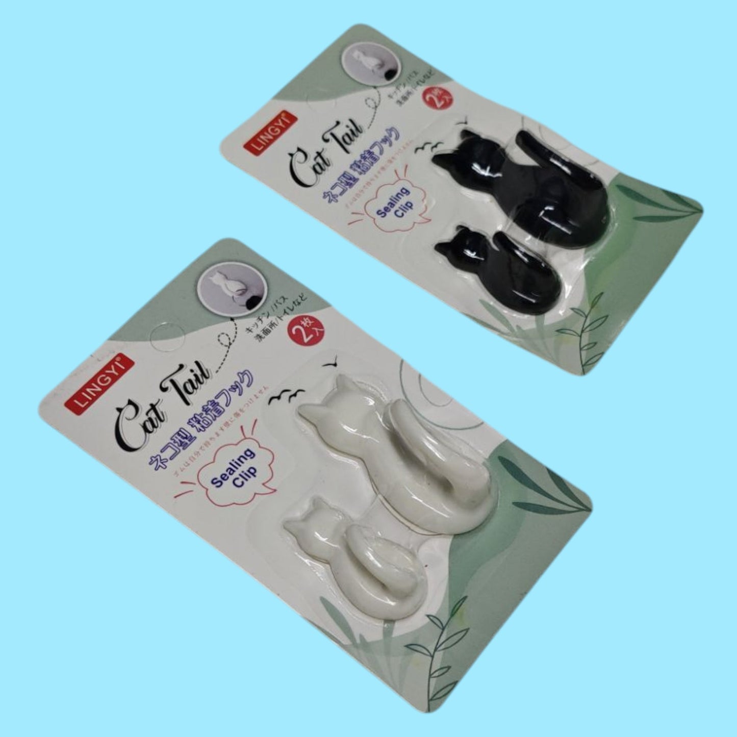 SET VENTOSA GATO 2PCS LY-0101