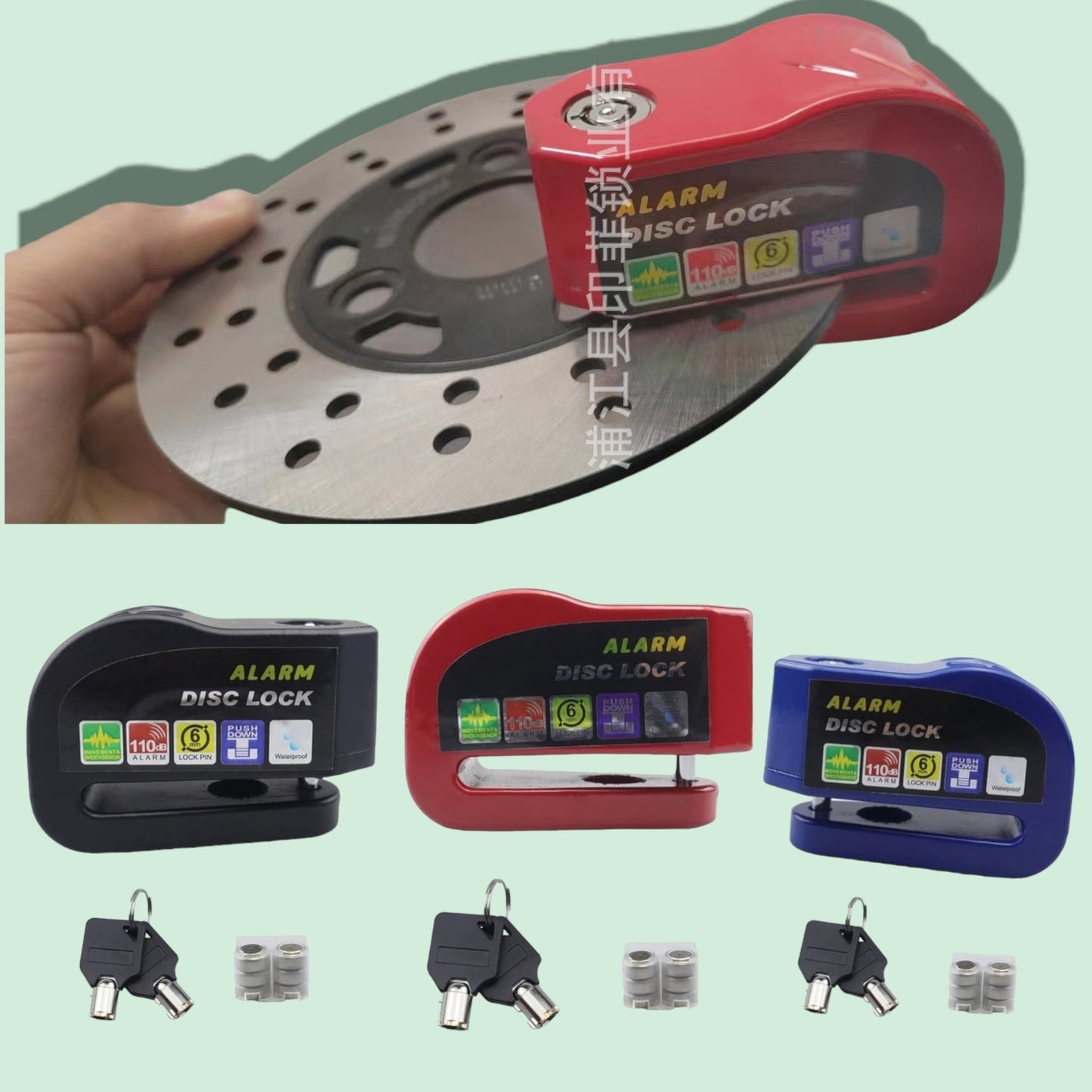 CANDADO DISCO FRENO MOTO