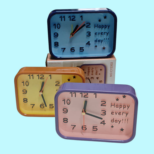 RELOJ DESPERTADOR CUADRADO