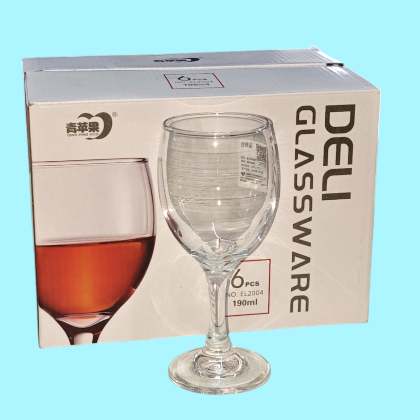 COPA VINO 1PCS VIDRIO GL2004