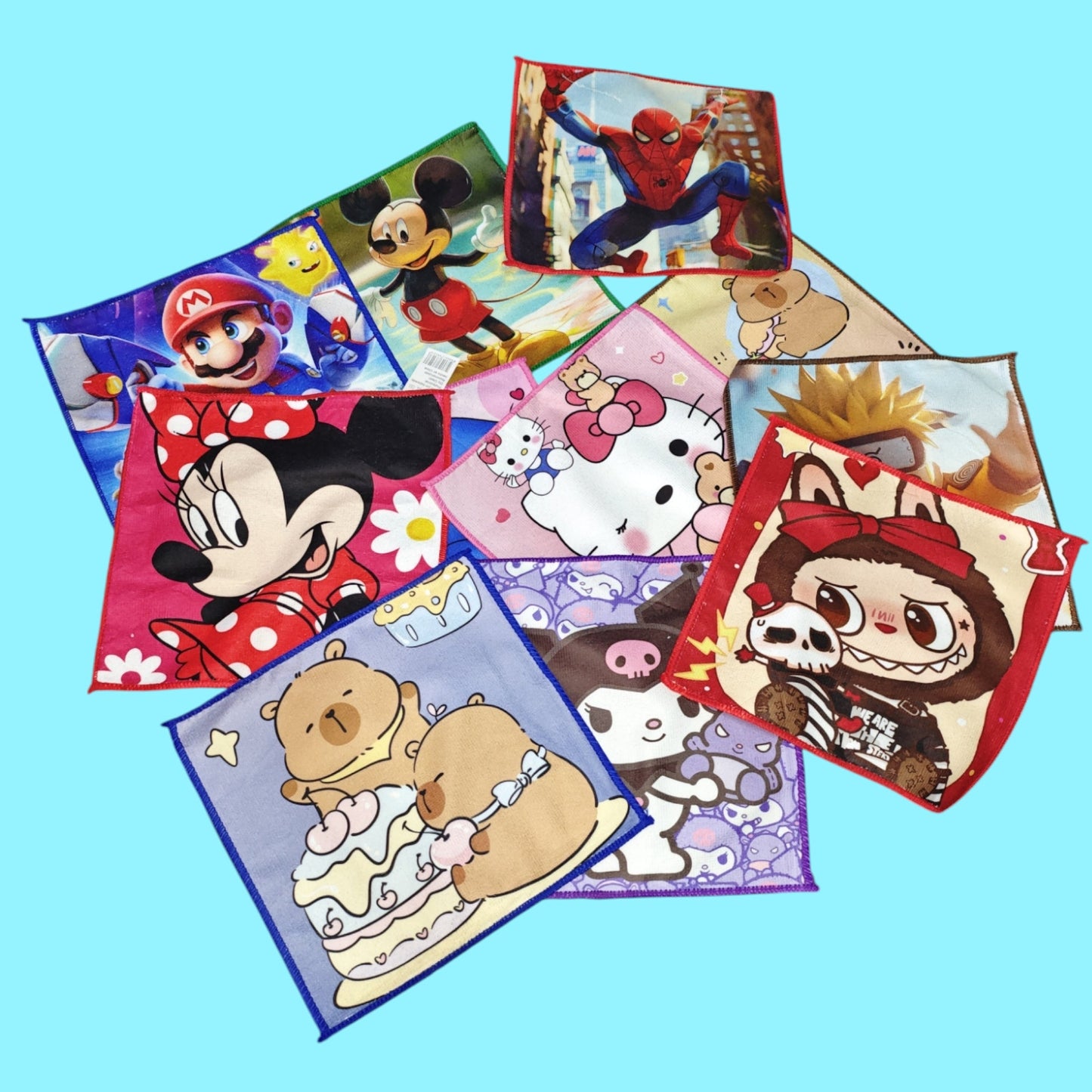 PANITO PERSONAJE 25*25CM