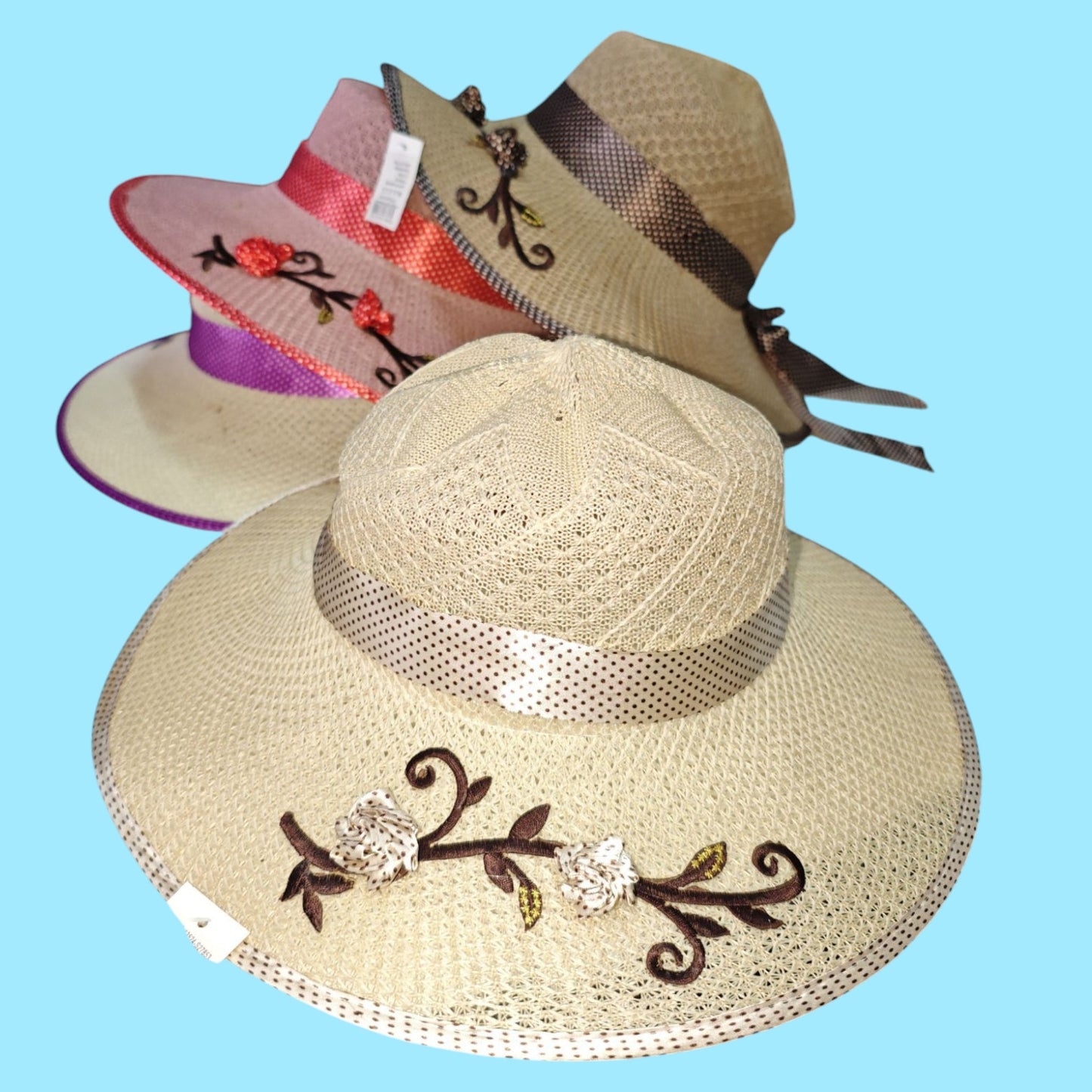 SOMBRERO MUJER FLOR A 4422