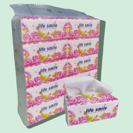 SERVILLETA 10 PCS EMPAQUE LIFT SMILE