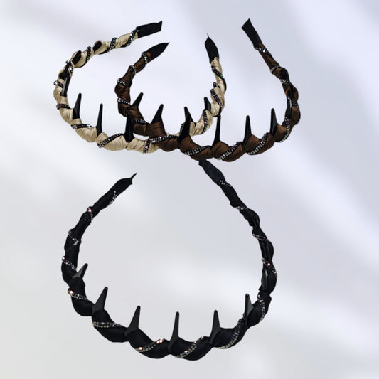 DIADEMA TRENZA DIAMANTE C