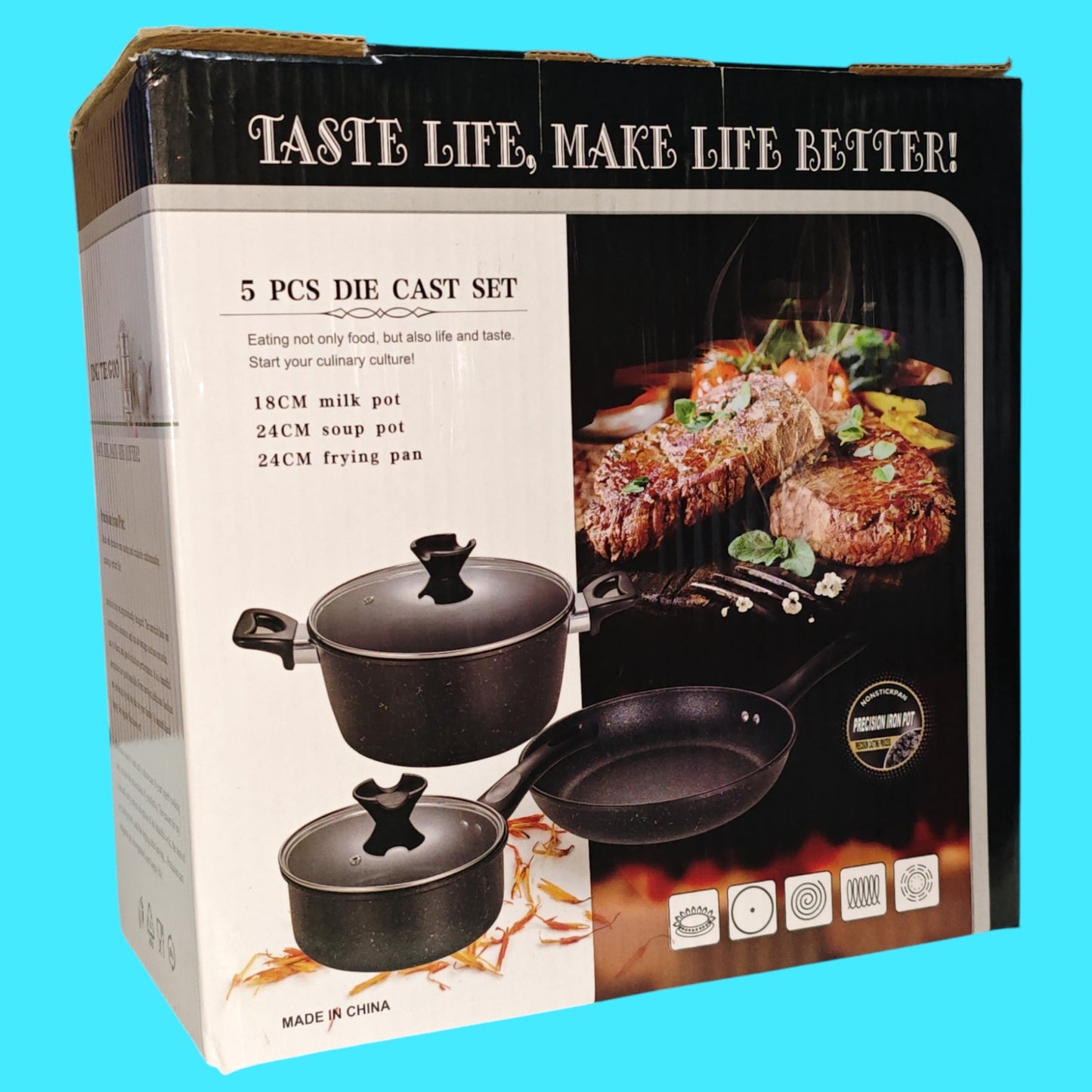 JUEGO OLLA  COCINA 3PCS