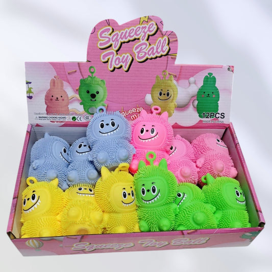 BOLA PELUDA LUZ LABUBU