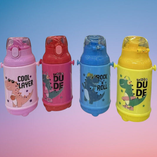 BOTELLA PVC DINOSAURIO 636