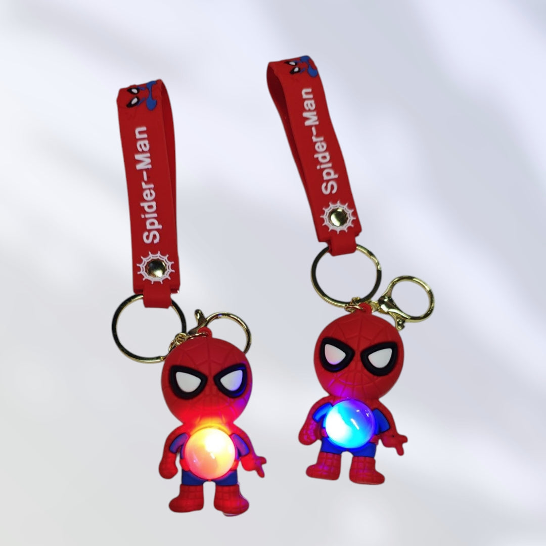 LLAVERO CON LUZ HOMBRE ARANA