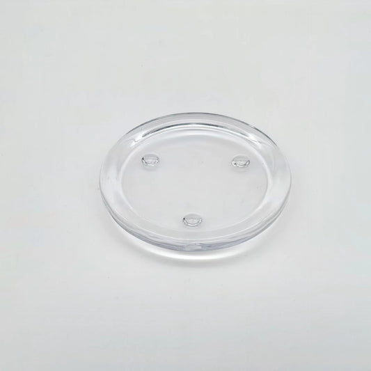 CANDELABRO VIDRIO PLATO