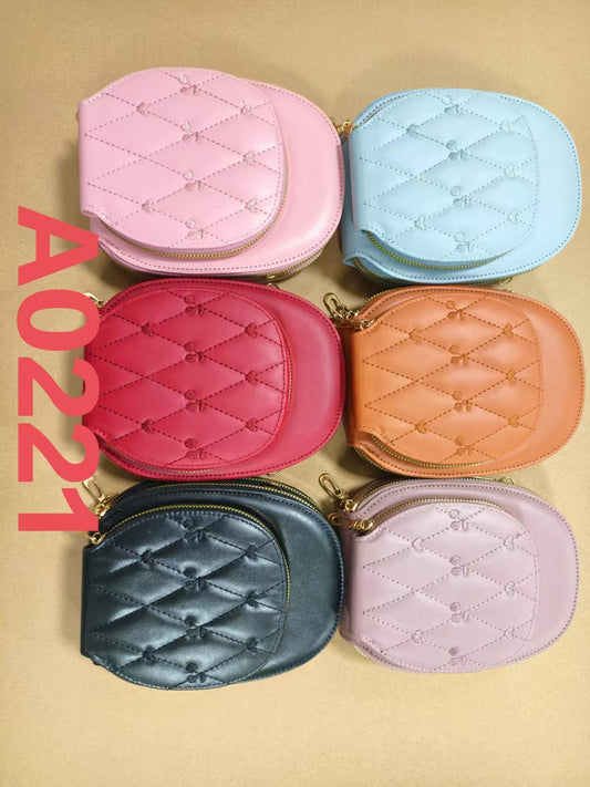 BOLSO CARTERA REDONDA MUJER A0221