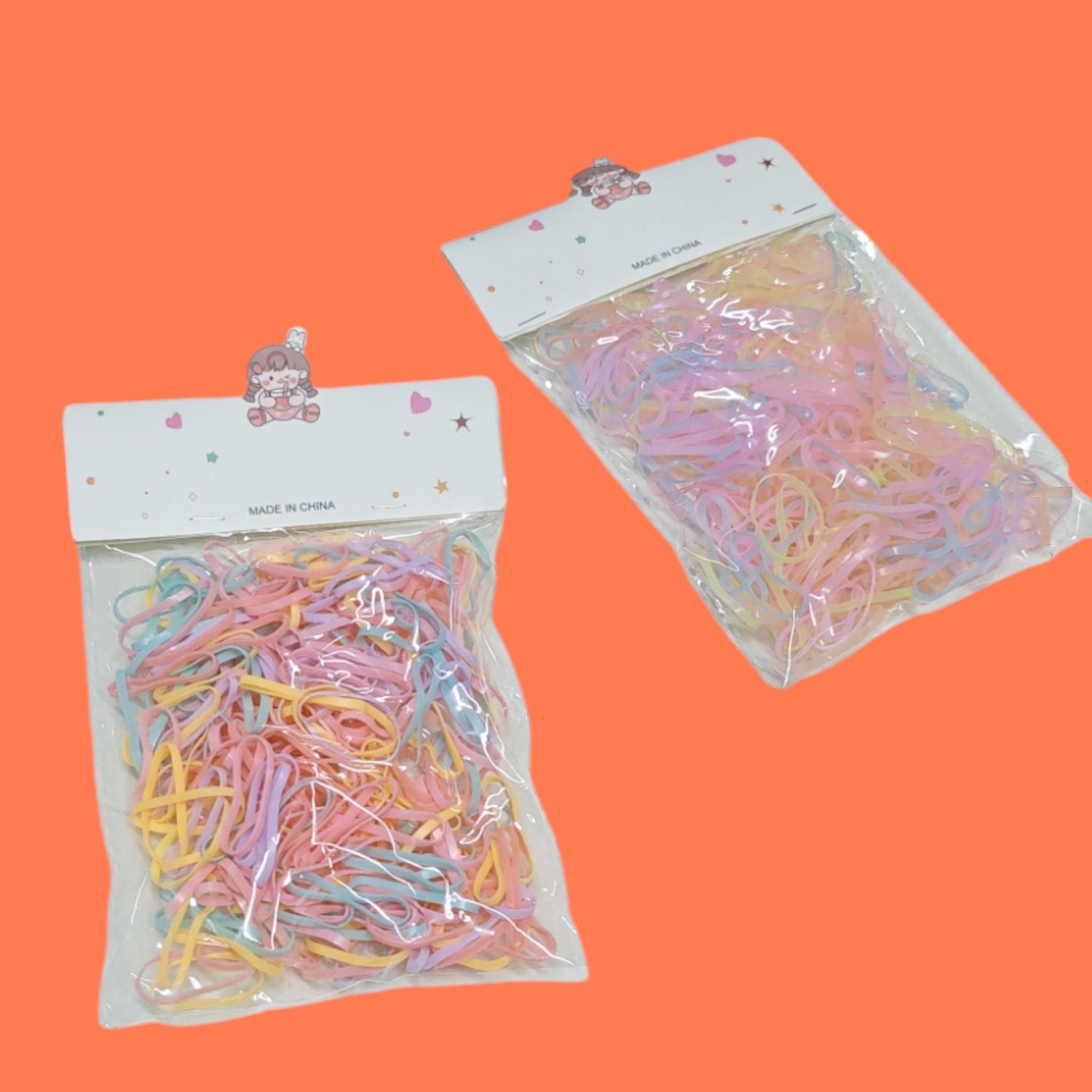 LIGAS PARA CABELLO BOLSA COLOR