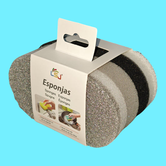 ESPONJA LIMPIEZA 2PCS LSJ-021-06