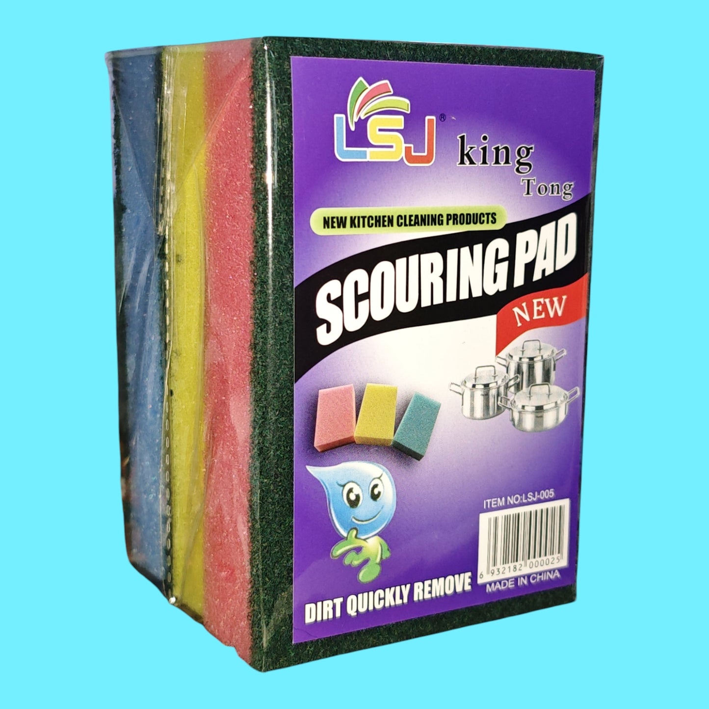 ESPONJA LIMPIEZA 3PCS GDE