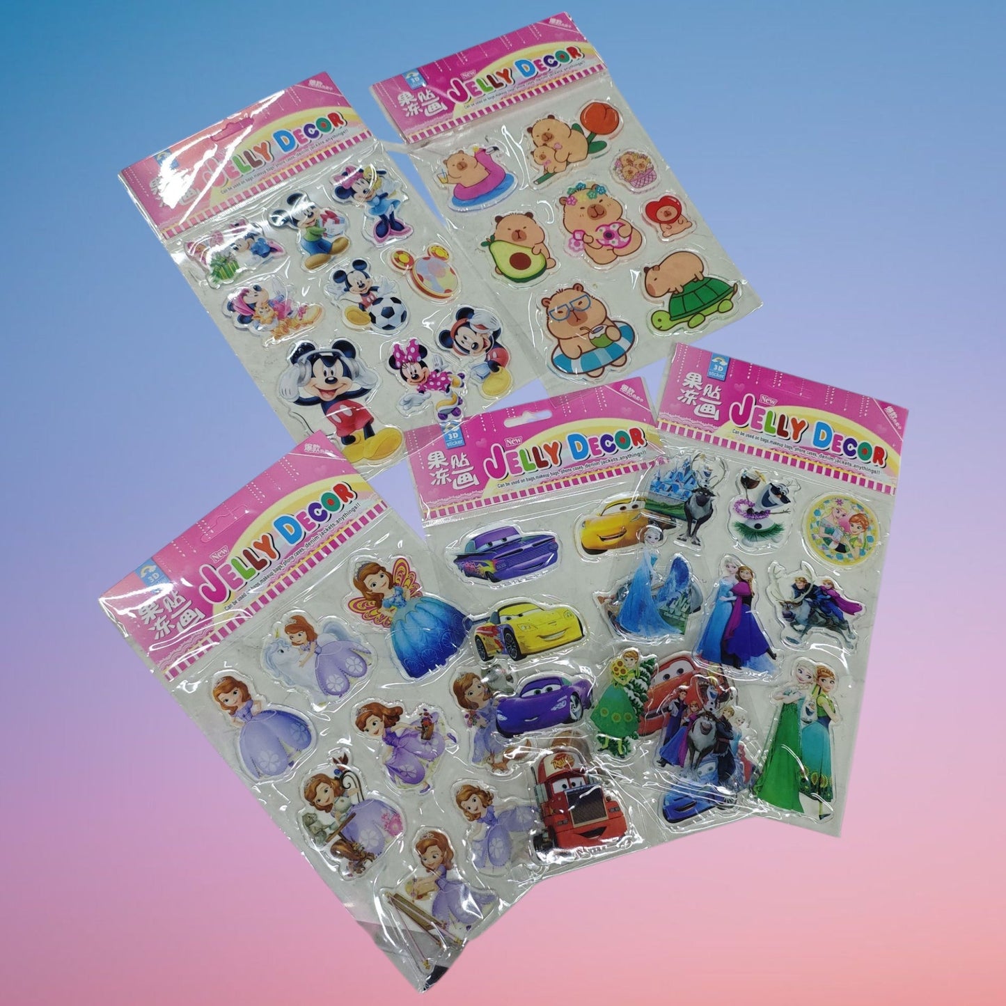 STICKER PERSONAJE HELATINA XL-X-17