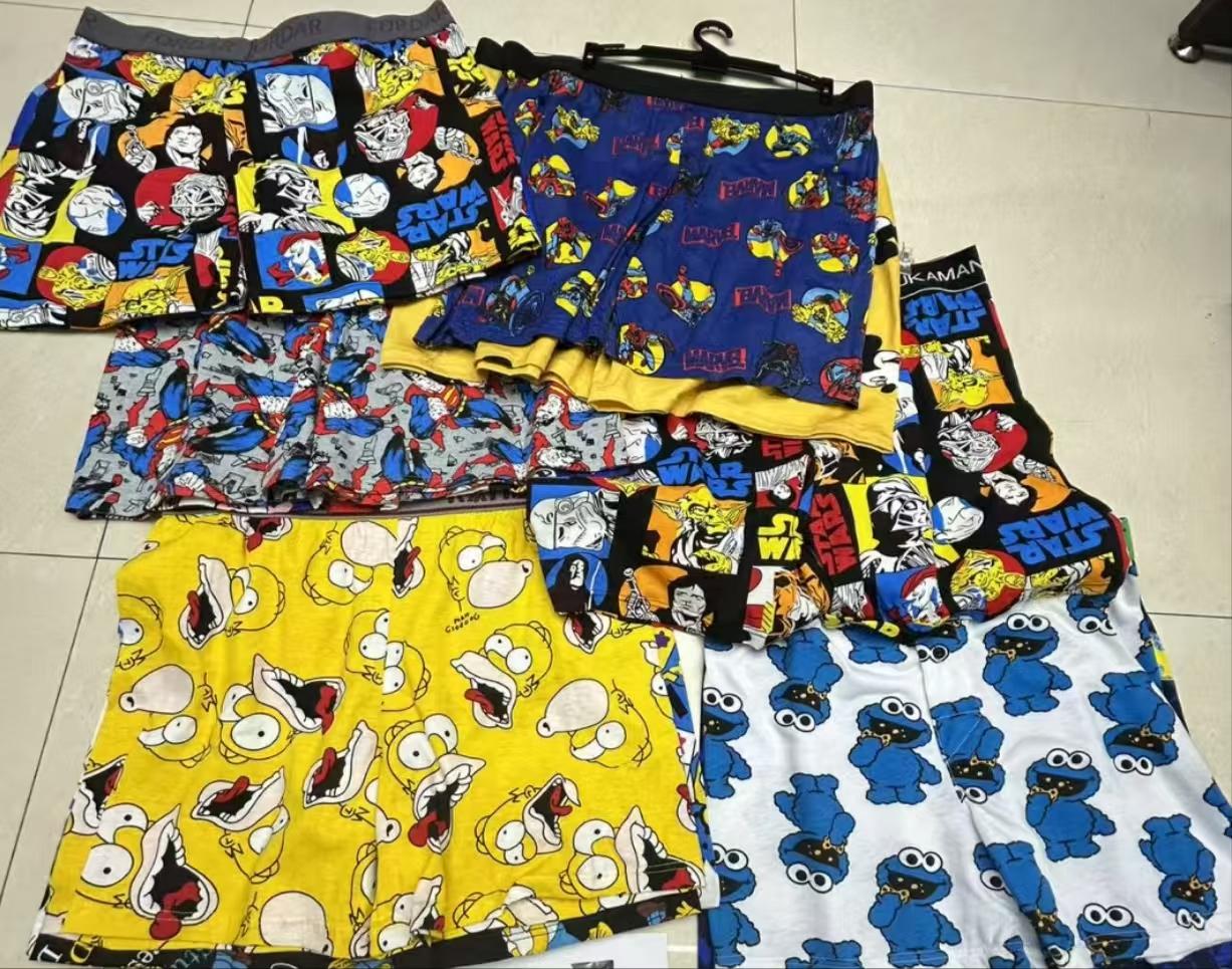 BOXER HOMBRE PERSONAJE M-XXL