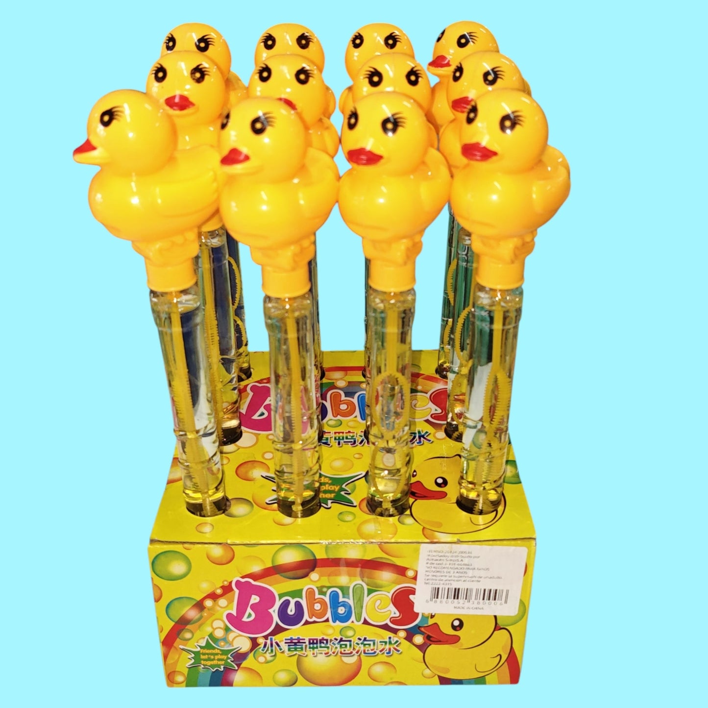 BURBUJA TUBO LUNA PATO