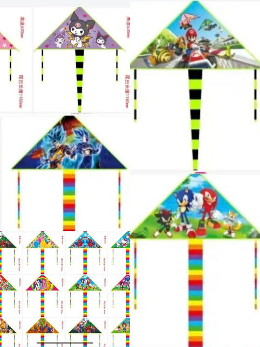 PAPALOTE PERSONAJE TRIANGULO 130CM