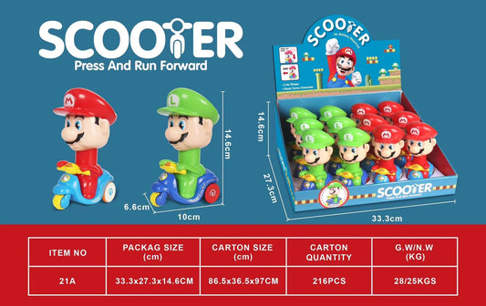 MARIO CON SCOOTER 21A