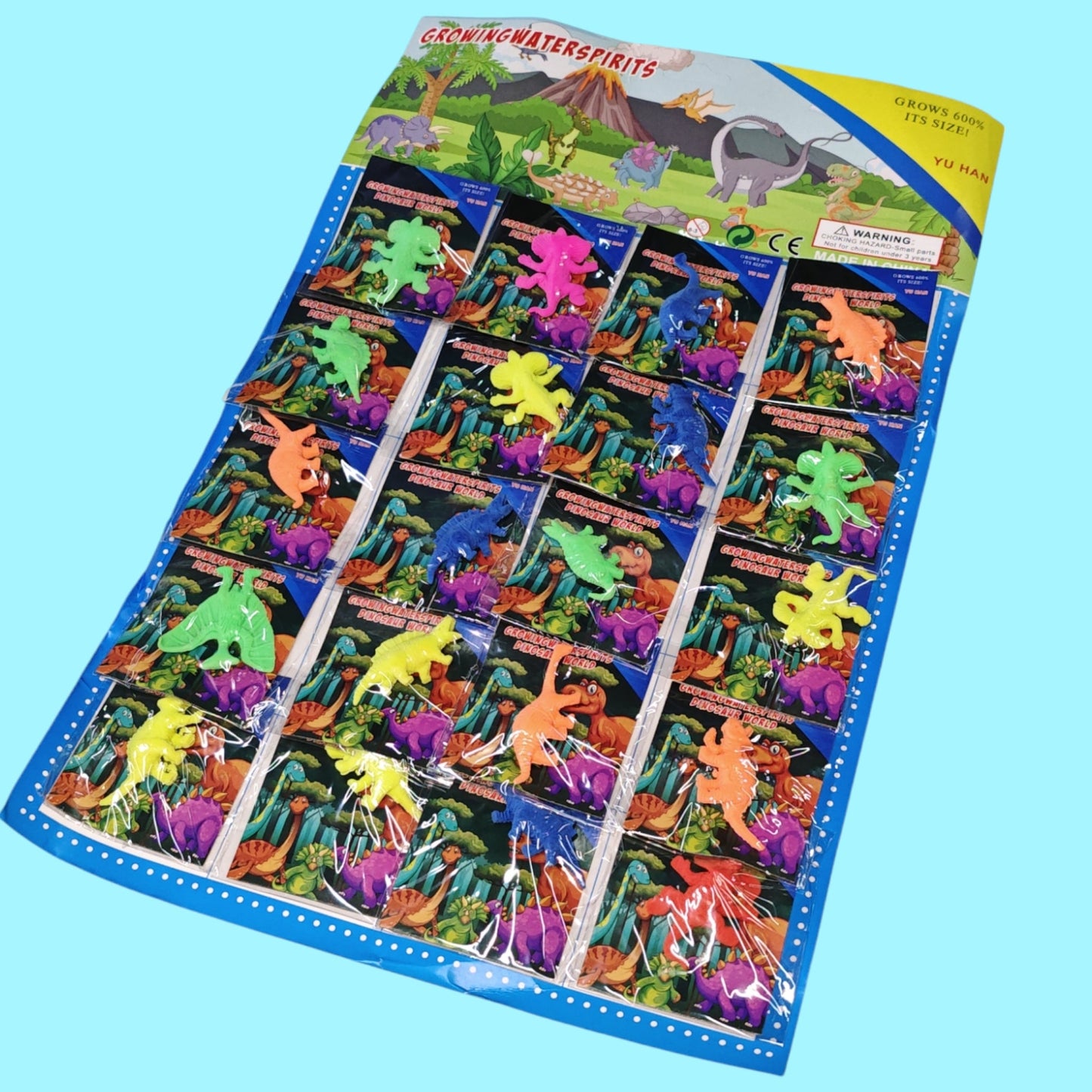 CARTON DE PEGAJOSO DINOSAURIO