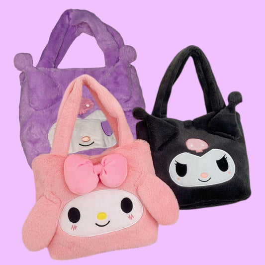 BOLSO PELUDA KUROMI A