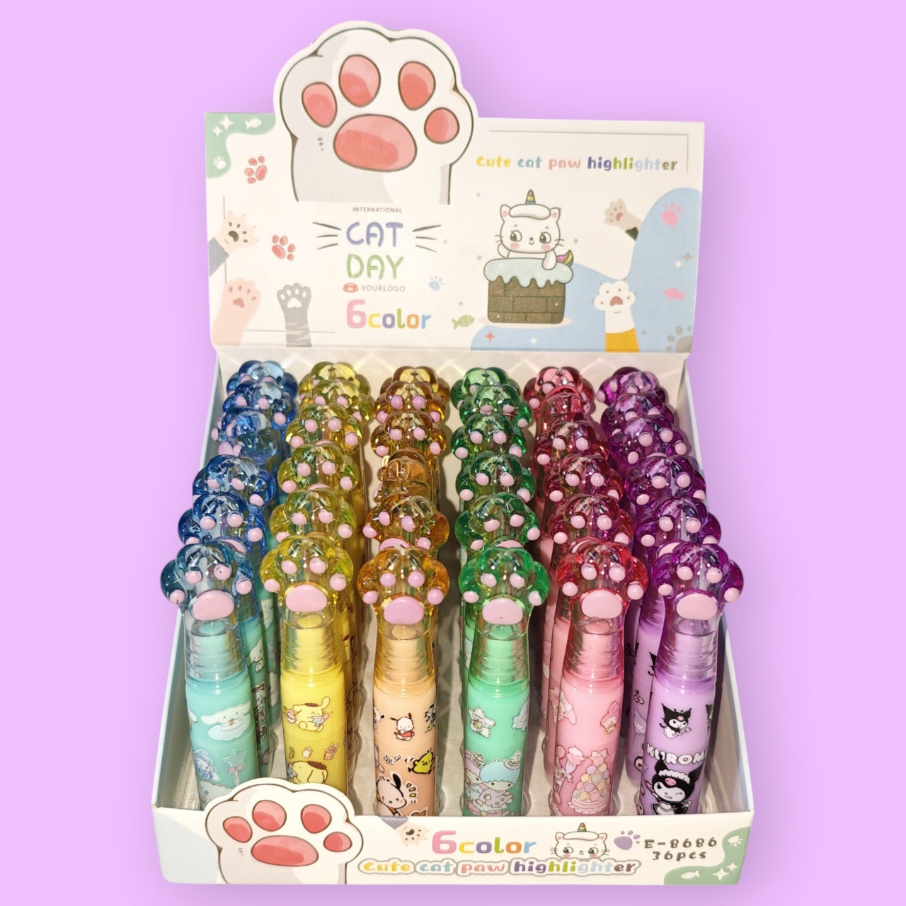 RESALTADOR HUELLA GATO 8686