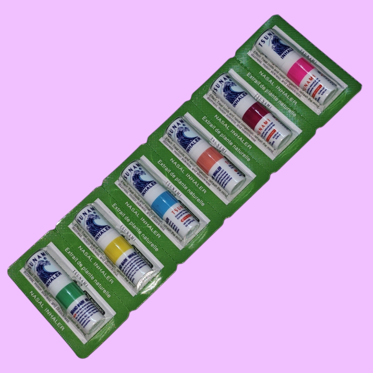 SET INHALADOR  TSUNAMI 6PCS 9559