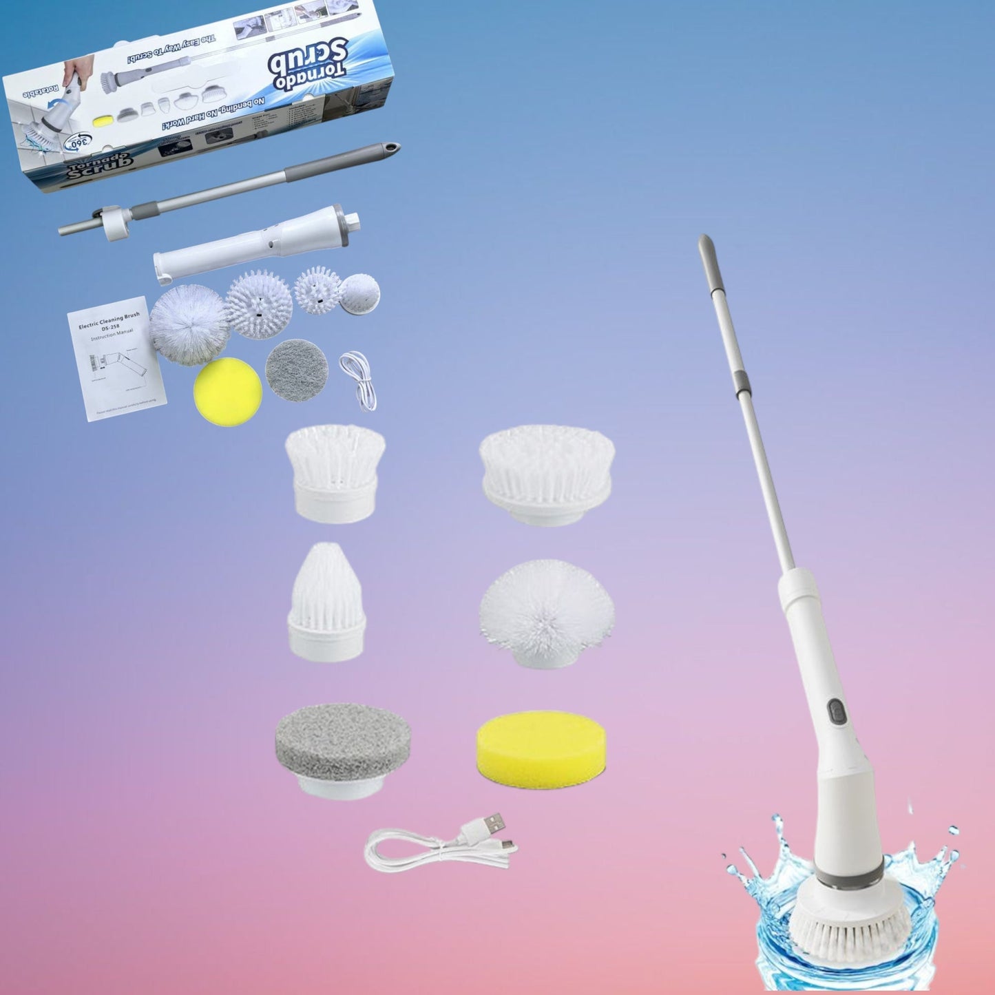 CEPILLO ELECTRICO DE LIMPIEZA 360