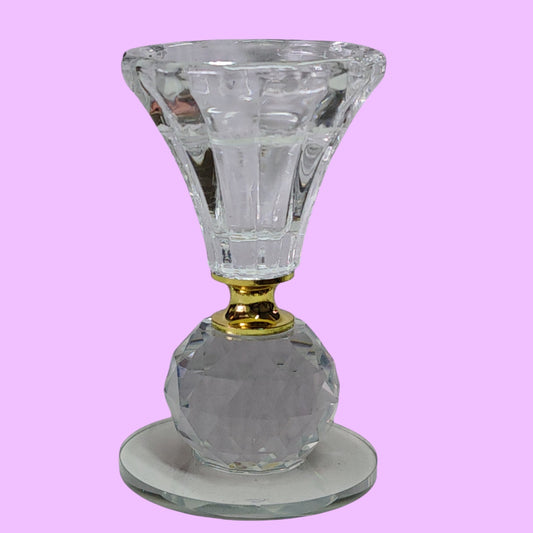 CANDELABRO DE CRISTAL GT310-1 10CM