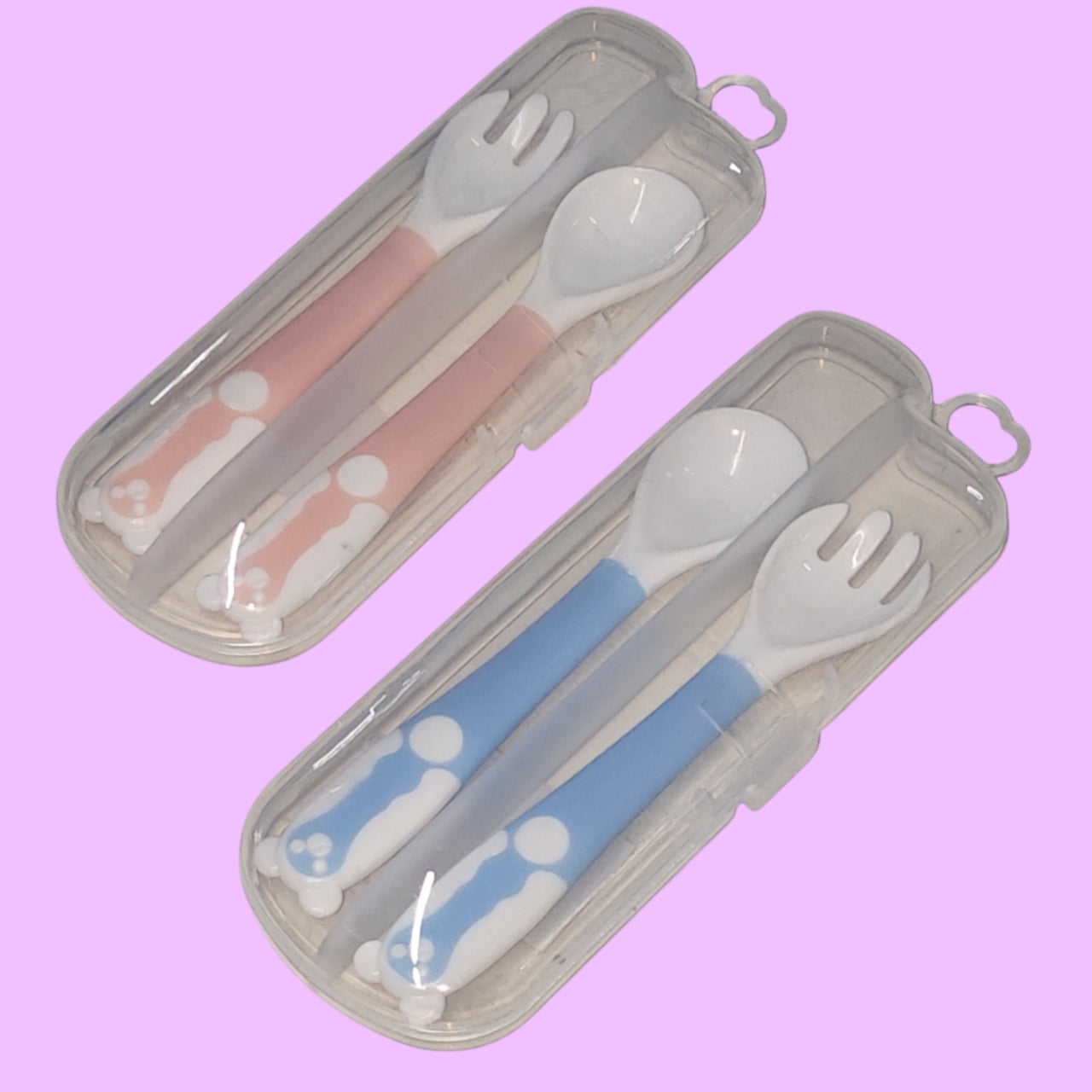 SET CUCHARA TENEDOR P/BEBE