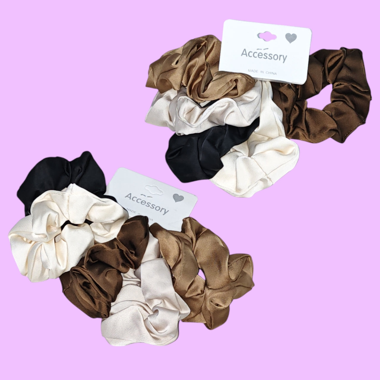 COLA LIGAS PARA CABELLO LISO