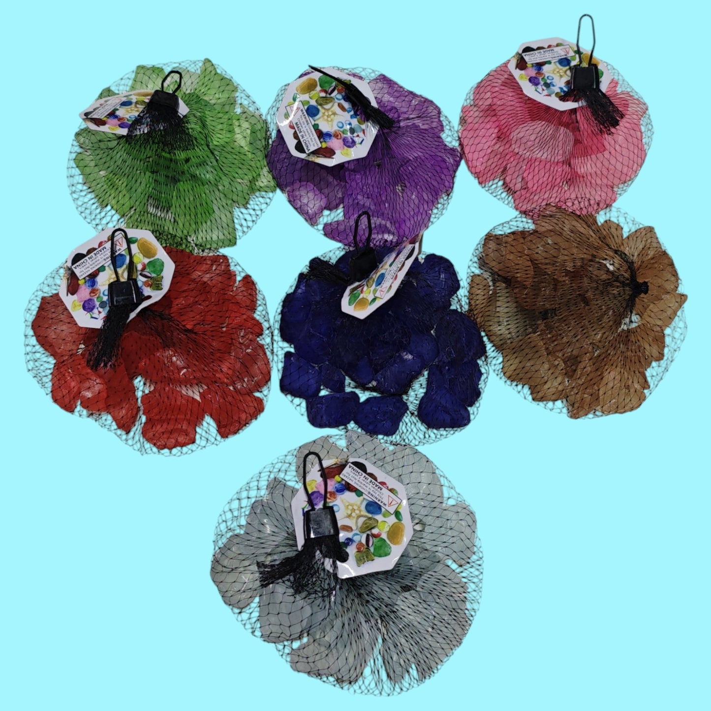 PIEDRA VIDRIO PARA PECERA