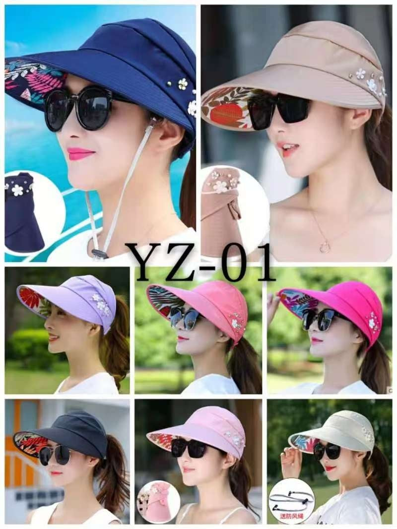 SOMBRERO MUJER 3 FLOR