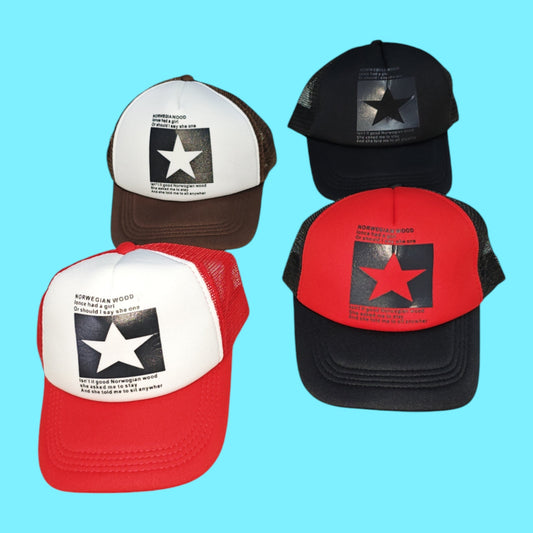 GORRA MALLA ESTRELLA