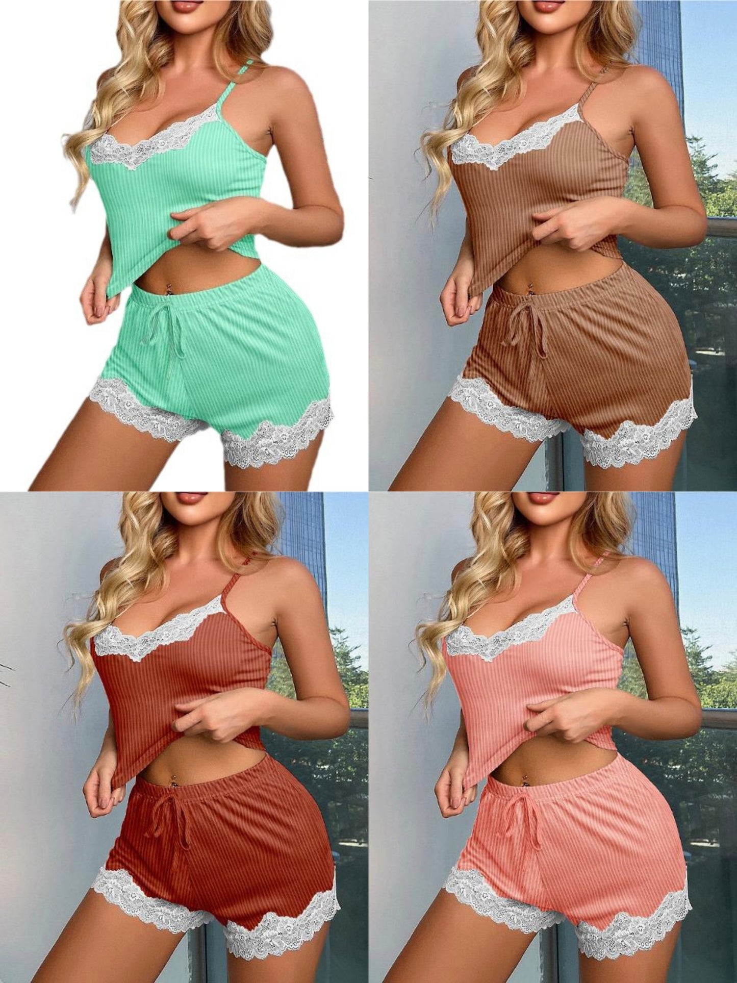 PIJAMA MUJER SHORT 112-1