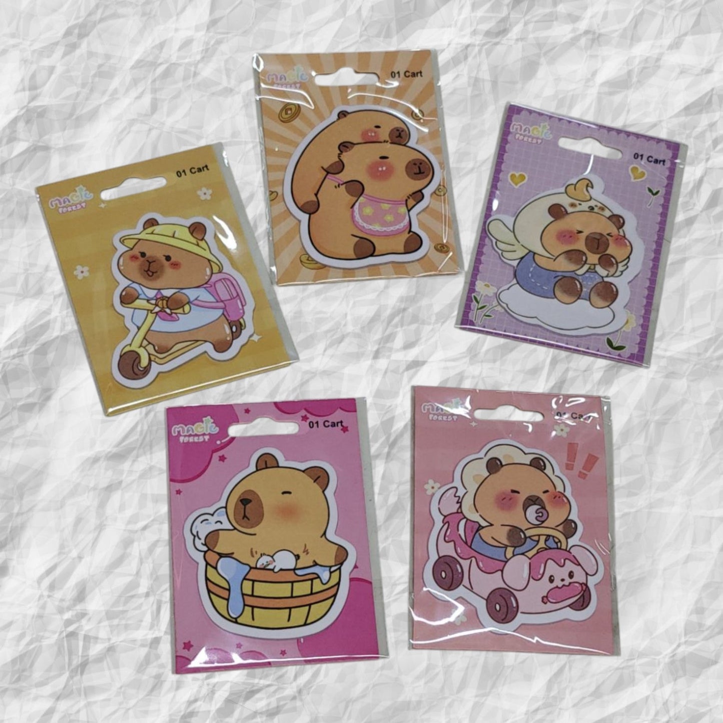 NOTAS ADHESIVA CAPIBARA