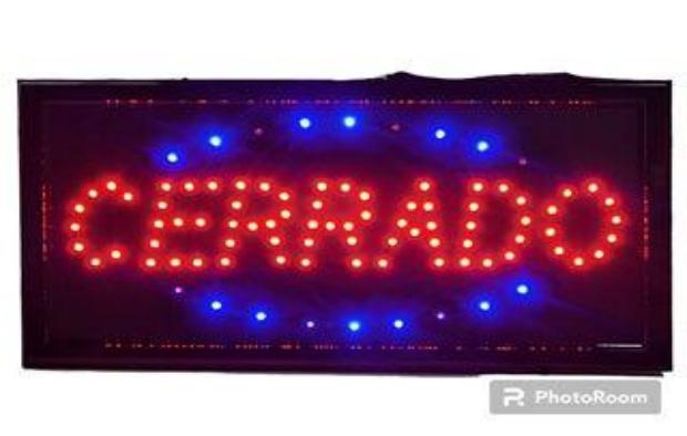 ROTULOS LED CERRADO