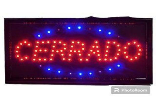 ROTULOS LED CERRADO