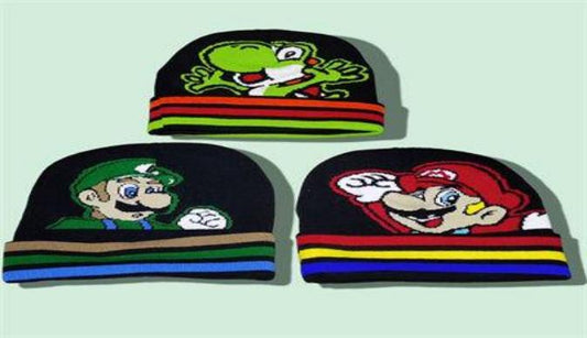 GORRO TEJIDO MARIO
