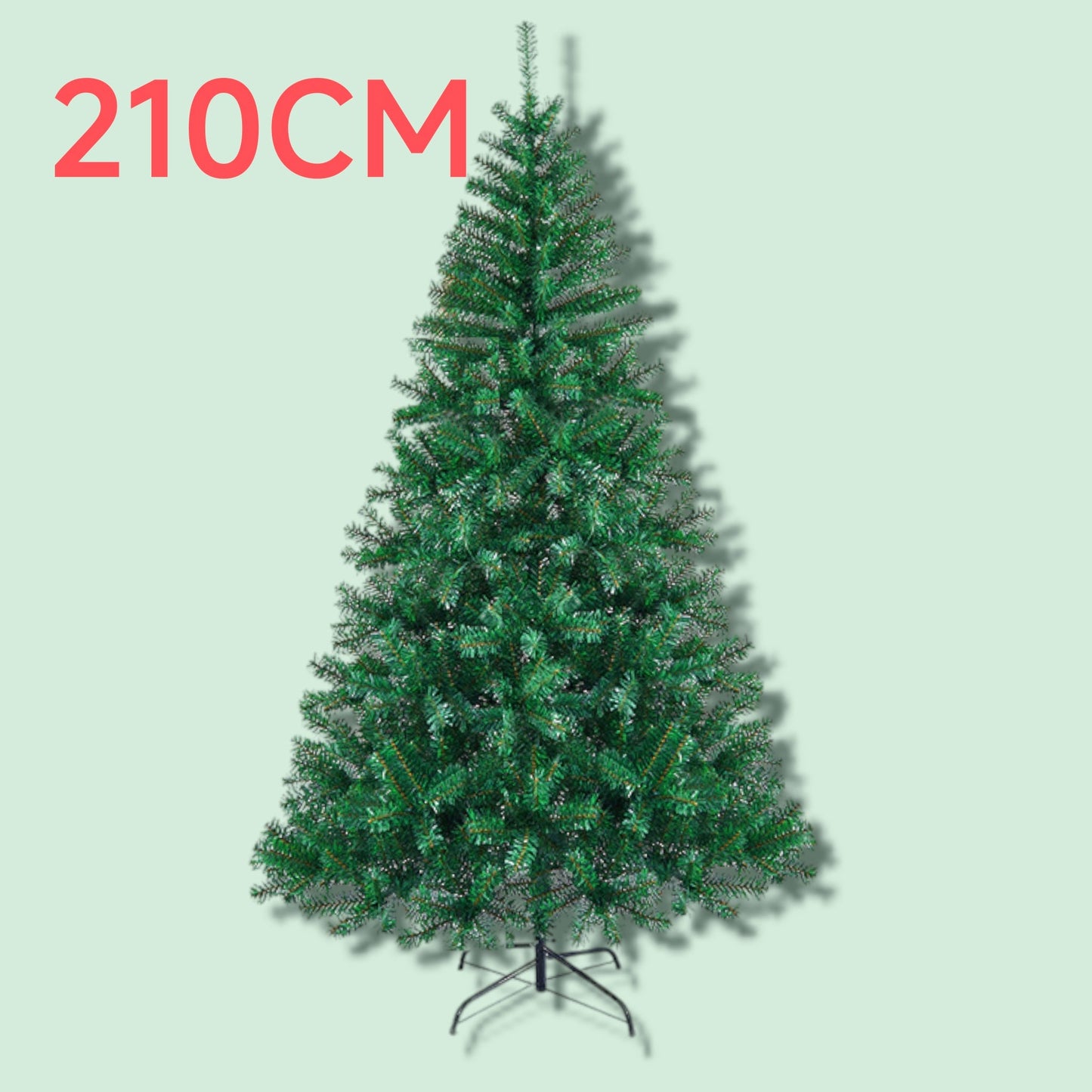 ARBOL NAVIDAD 210CM VERDE