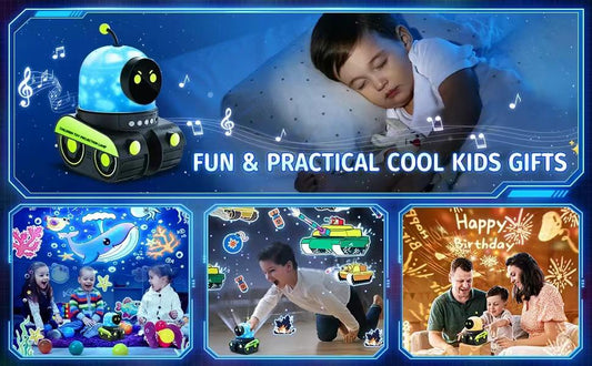 ROBOT CON PROYECTOR SONIDO