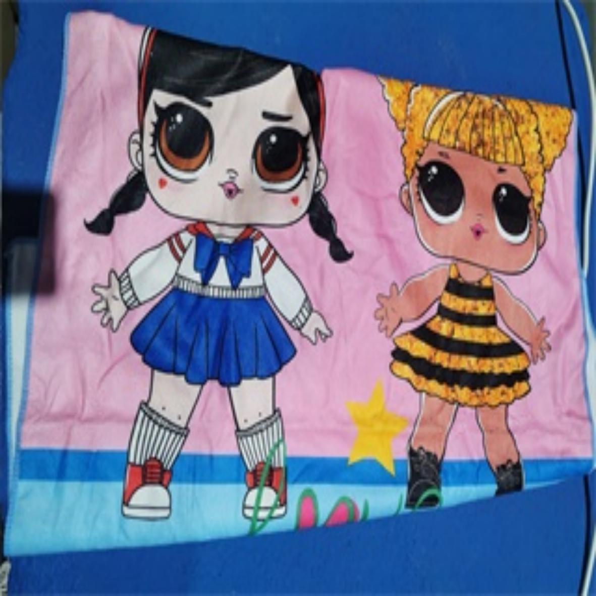 Toalla de playa estampada