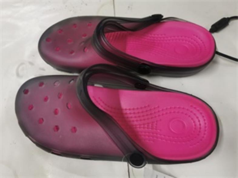 Chancletas tipo crocs mujer