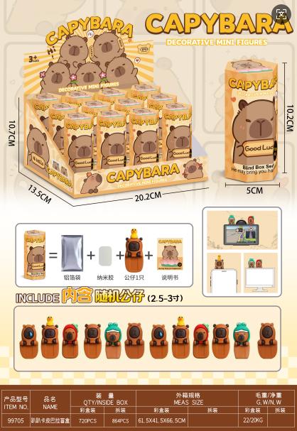 SONY ANGEL  CAPIBARA CAJA SORPRESA