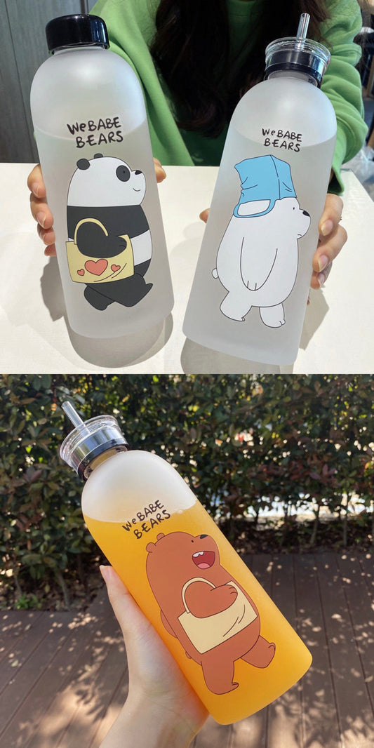 BOTELLA OSO TRANSPARENTE 1000ML