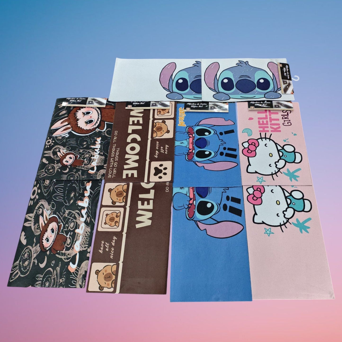 ALFOMBRA PERSONAJE 2PCS 40*60+40*120