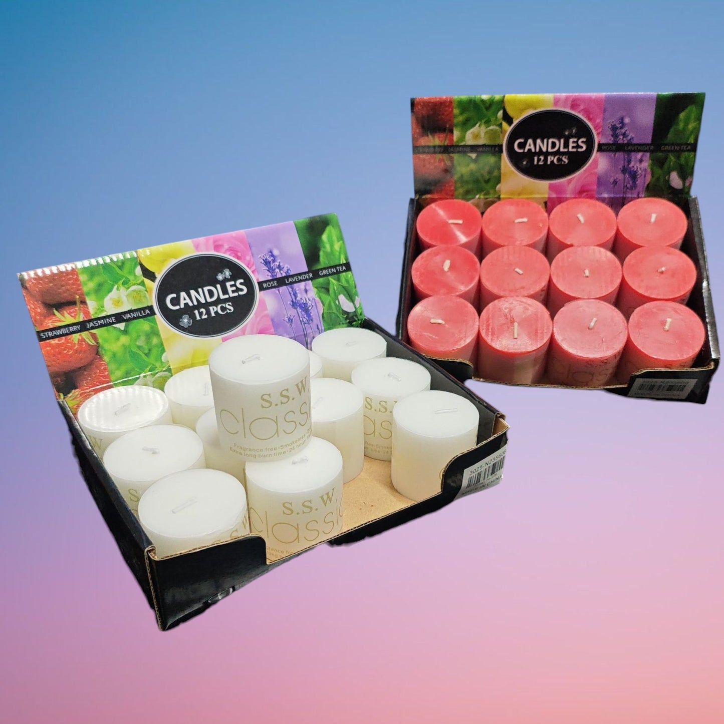 CANDELA CILINDRO 5*5