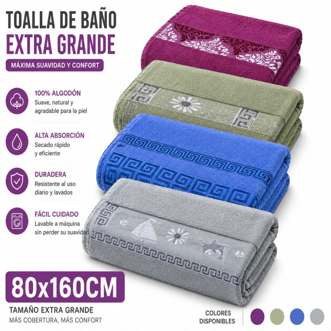 TOALLA DE BANO 80*160 850-2